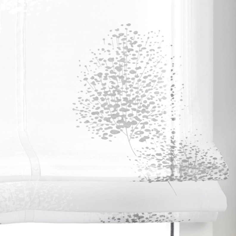 Faltrollo Bellinda halbtransparenter Ausbrenner Stoff