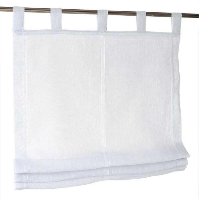 Raffrollo_Schlaufenrollo_Brondby_weiss