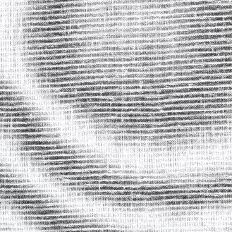 Weiße Gardine Brondby in Leinenoptik