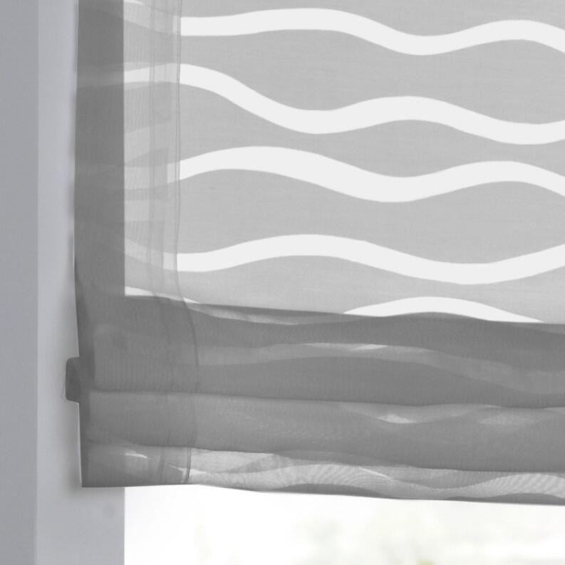 Faltrollos nach Maß Enya Ausbrenner Stoff