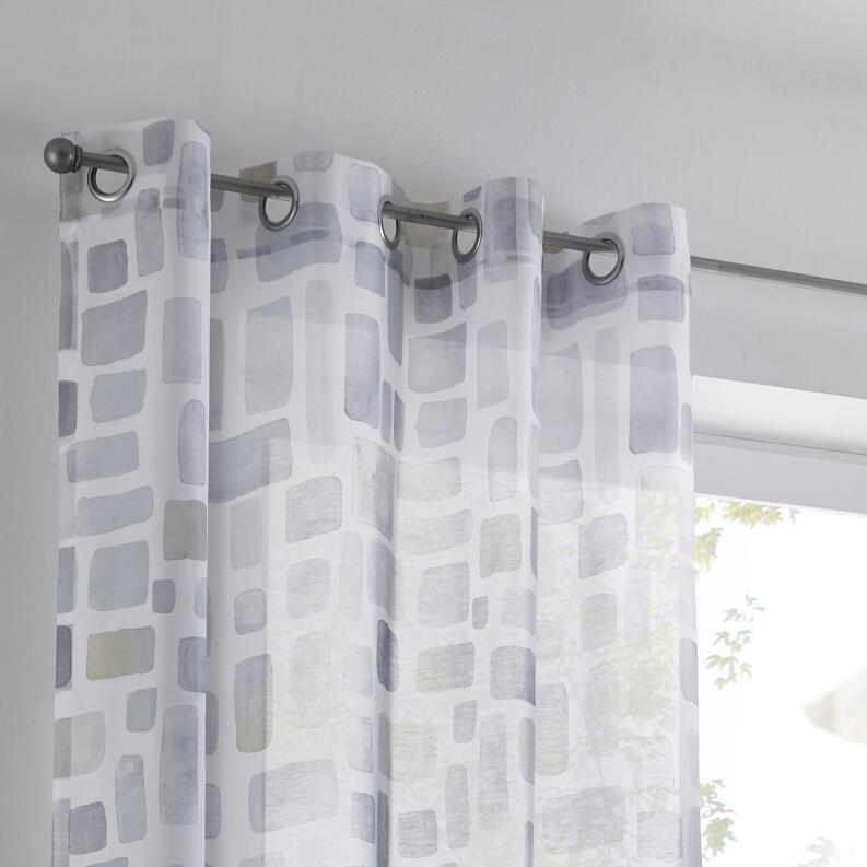 Vorhang Gardine Glen Ösen für Gardinenstangen