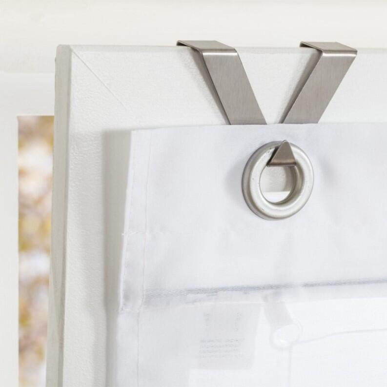 Fensterhaken für Raffrollo ohne Bohren