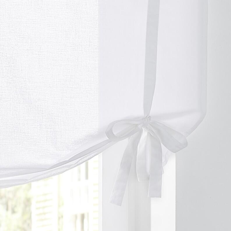 Raffgardine Bindegardine Jolie Tunnelzug Schleifen