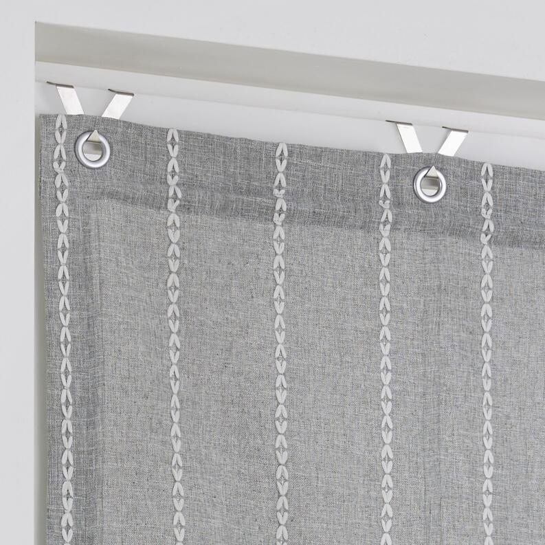 Ösenaufhängung Raffrollo Raya ohne Bohren