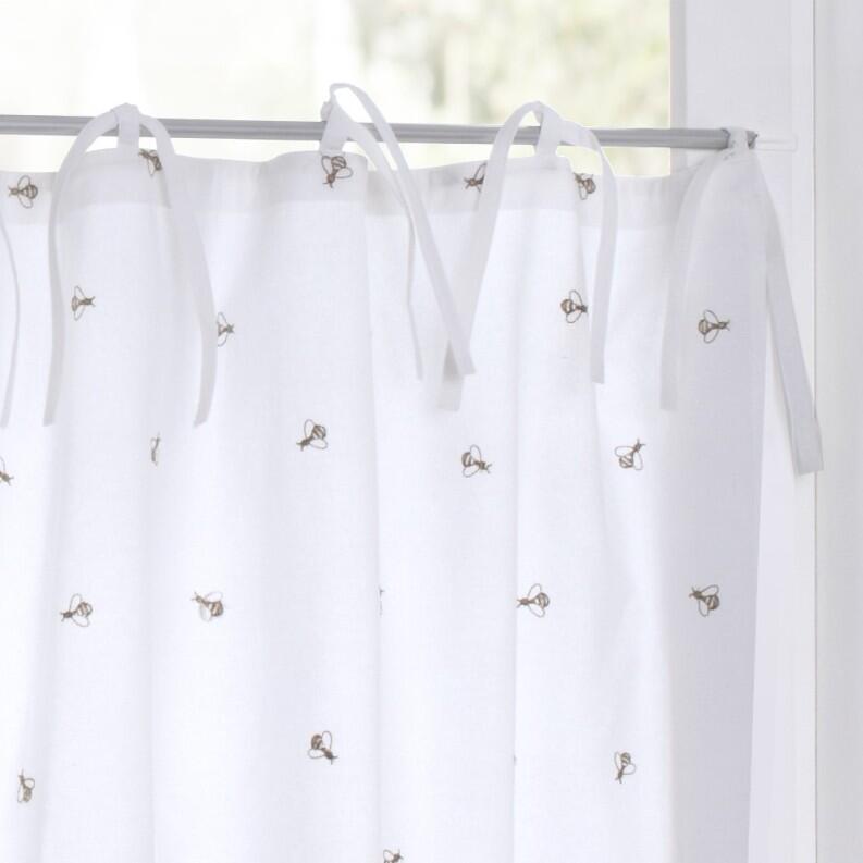 Honey Scheibengardine Bänder Schlaufen