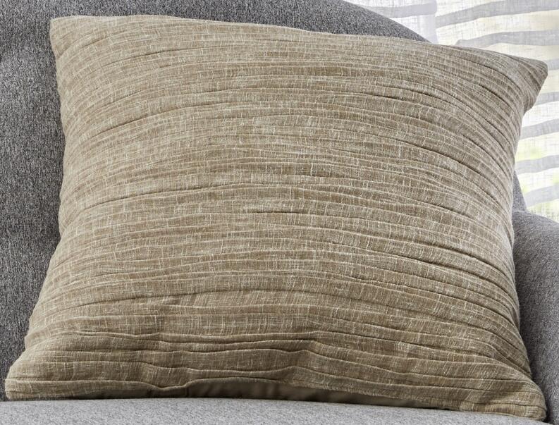 Kissenhülle Crinkle natur Musselin