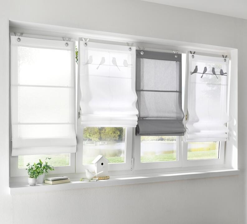 Raffrollo Gravelot und Kessy Bessy kombinieren